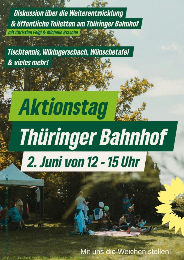 WEICHEN STELLEN – Ein Aktionstag von BÜNDNIS 90/DIE GRÜNEN