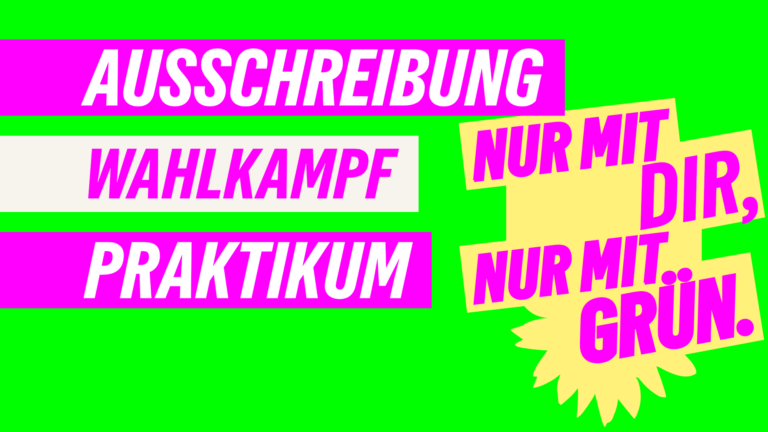 Wahlkampfpraktikum zur Landtagswahl 2026
