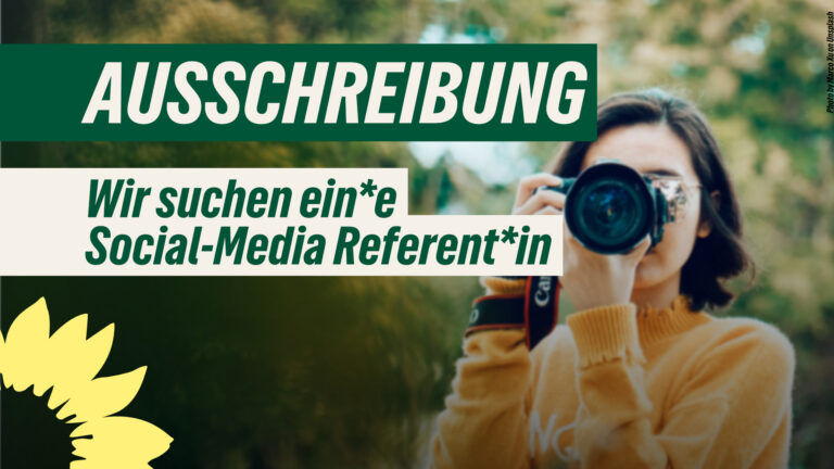 Ausschreibung: Social-Media Referent*in